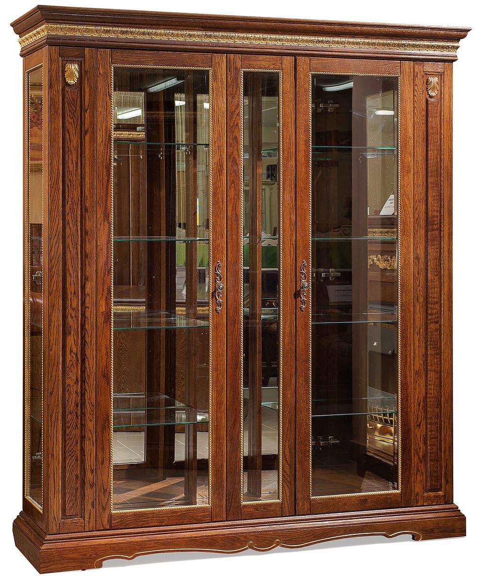 Шкаф с витриной "Милана 11" П 265.11