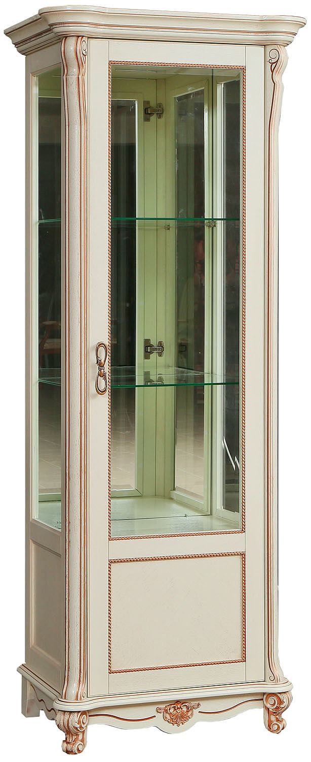 Шкаф с витриной "Алези 8" П 350.08 