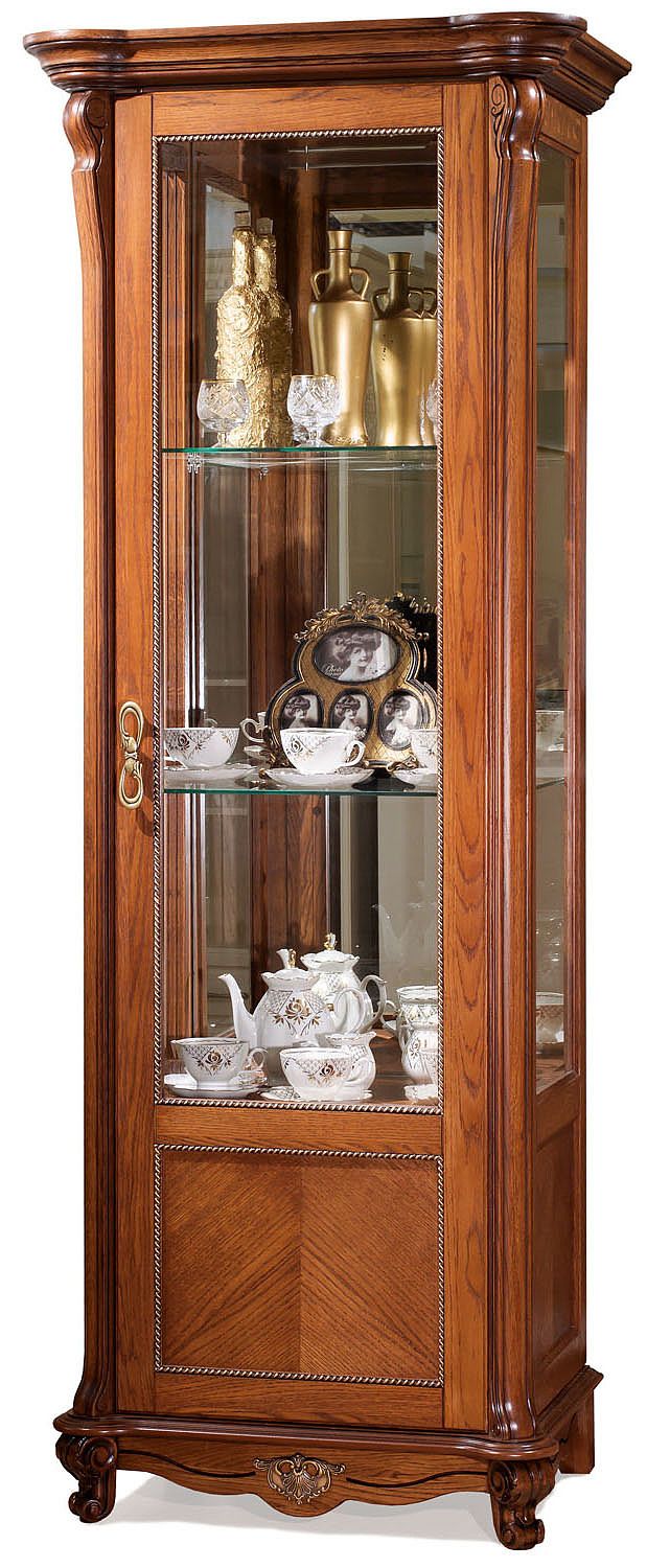 Шкаф с витриной "Алези 8" П 350.08 