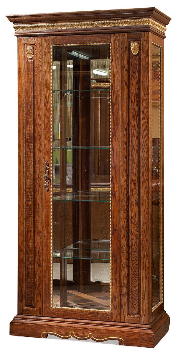 Шкаф с витриной "Милана 8" (П 265.08)