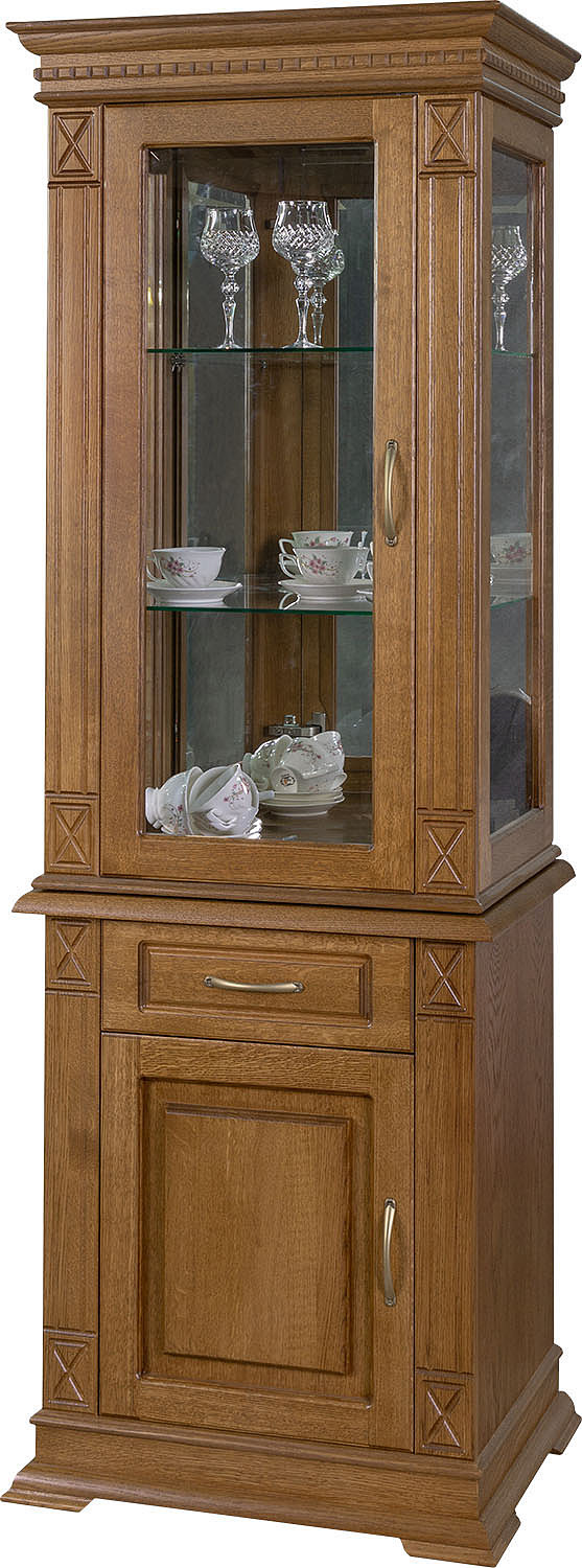 Шкаф комбинированный "Верди Люкс 1з" П 487.34з-01  