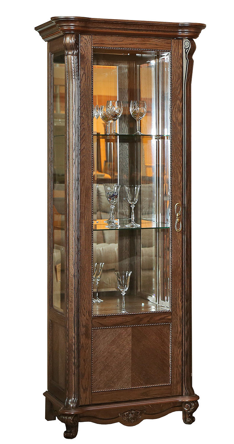 Шкаф с витриной "Алези 8" П 350.08-01  